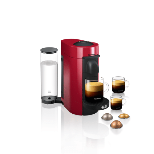 Nespresso Vertuo Plus Red D Kapsel Kaffemaskine - Rød