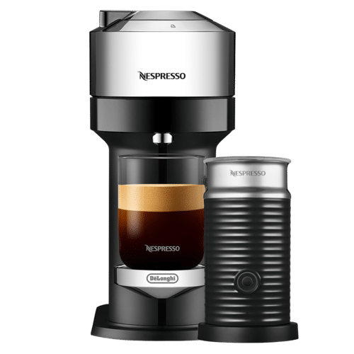 Nespresso Vertuo Next Delux Co-pack Kapsel Kaffemaskine - Sort/sølv
