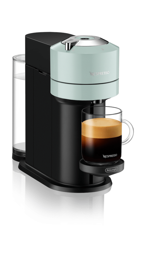 Nespresso Vertuo Next Jade Env120.J Kapsel Kaffemaskine - Lyseblå